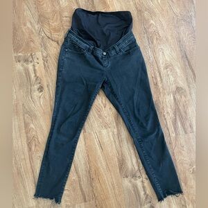 Abercrombie Maternity Super Skinny Ankle Black Size 29